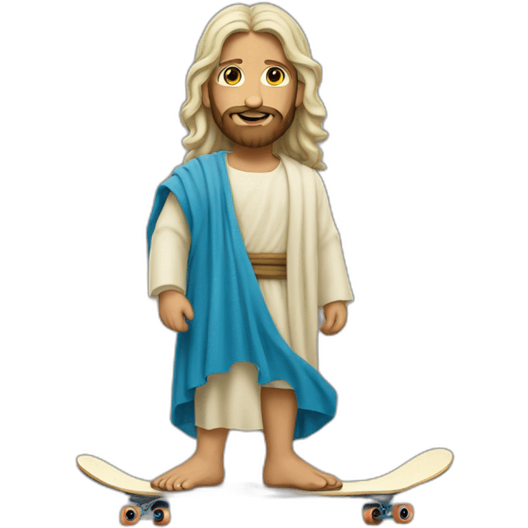 Jesus faisait du skate emoji