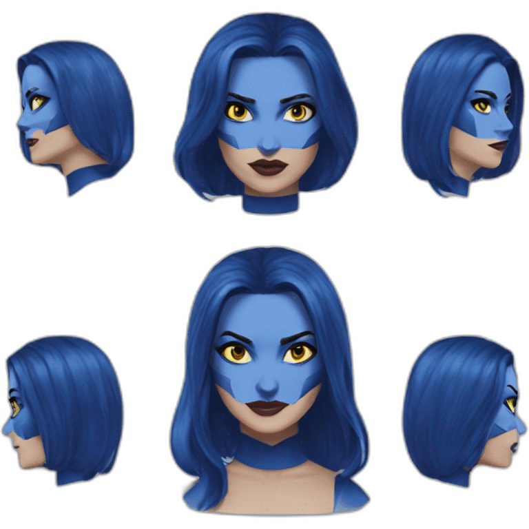 Xmen mystique fusion emoji