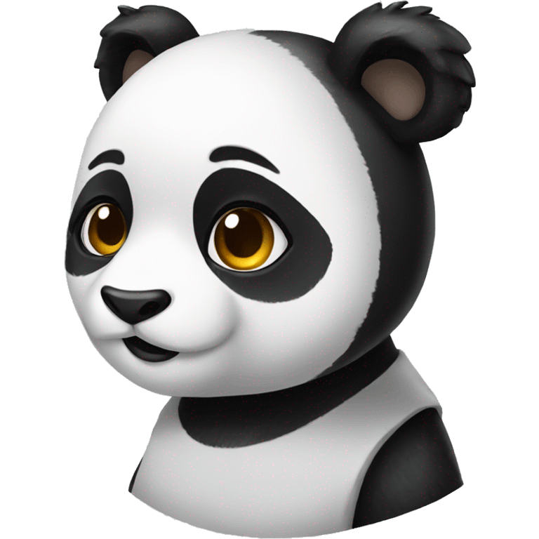 Panda glamour  emoji