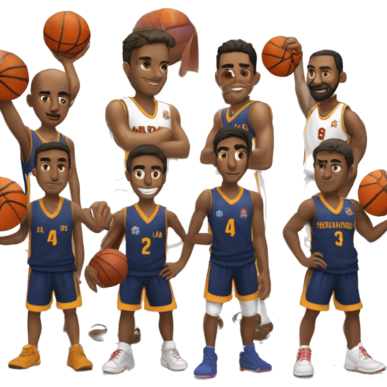 Asociación colegio de árbitros de baloncesto de Antioquía  emoji