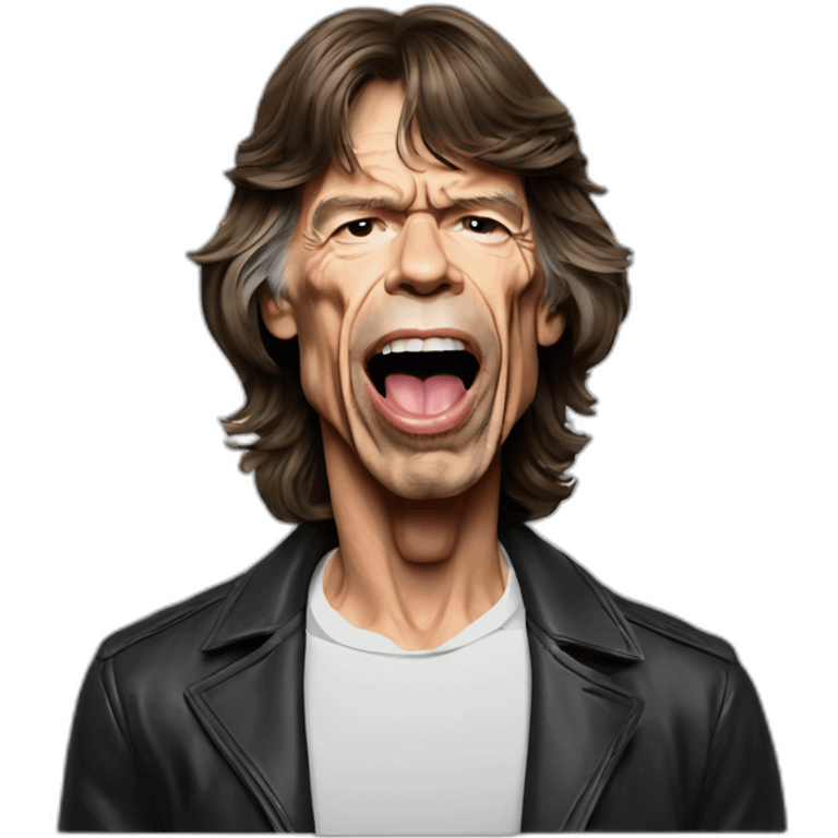 Mick jagger emoji