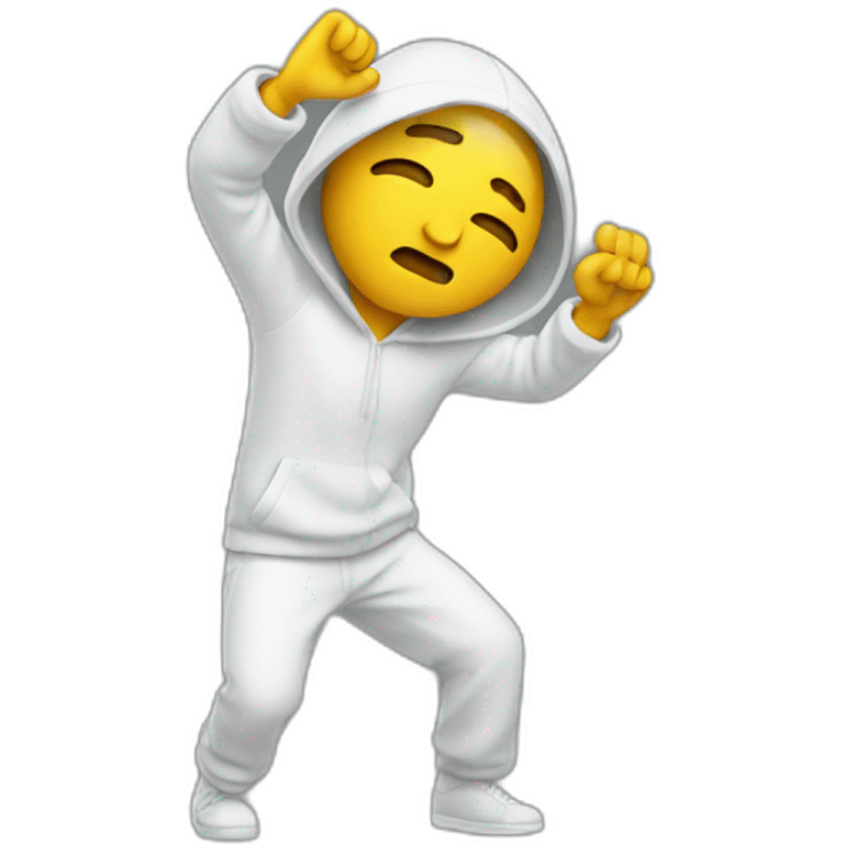 Person dab  emoji