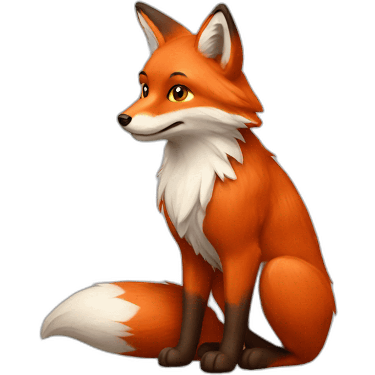 fox-with-red-fur emoji