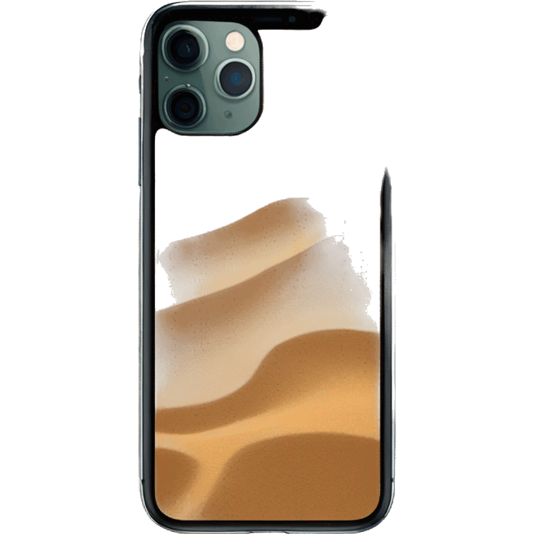 Desert sand iPhone 16 pro max emoji