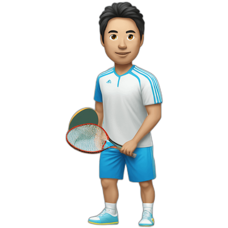 asian argentinian ping pong champ emoji