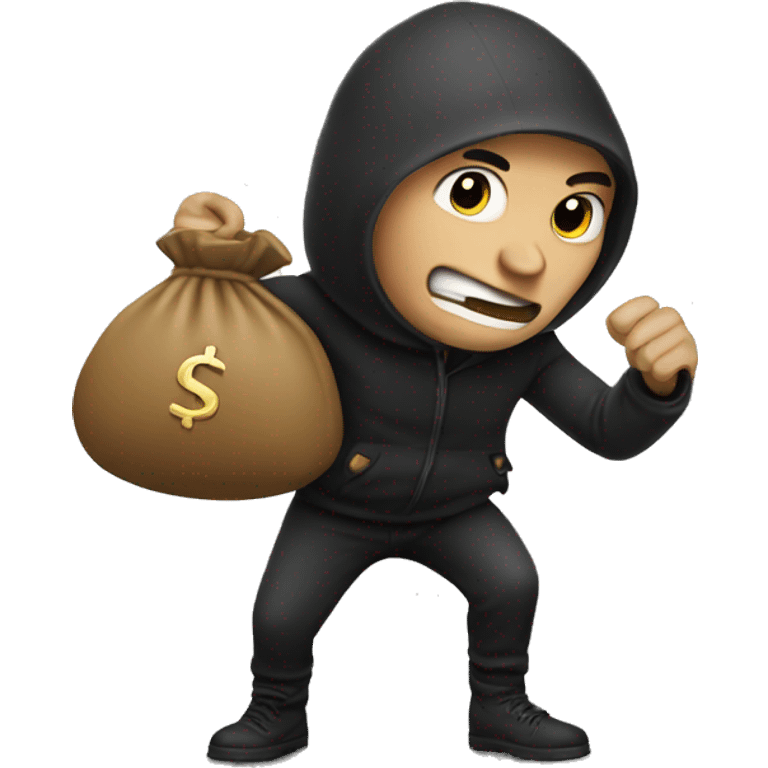 Thief with a moneybag emoji