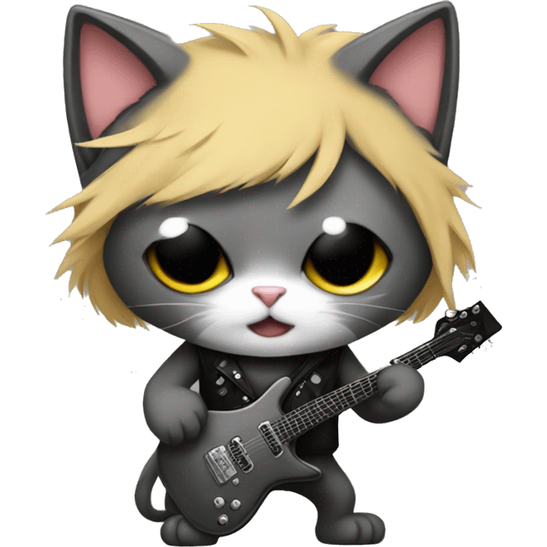 Metalhead CAT emoji