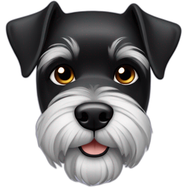 Black Schnauzer emoji