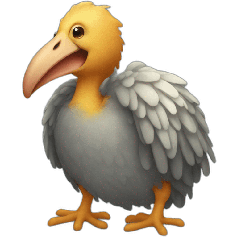 Un dodo qui dort emoji