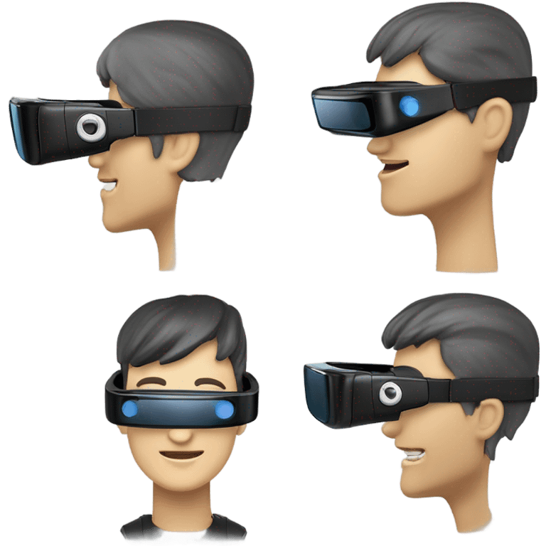 Gafas de realidad virtual meta quest 3 emoji