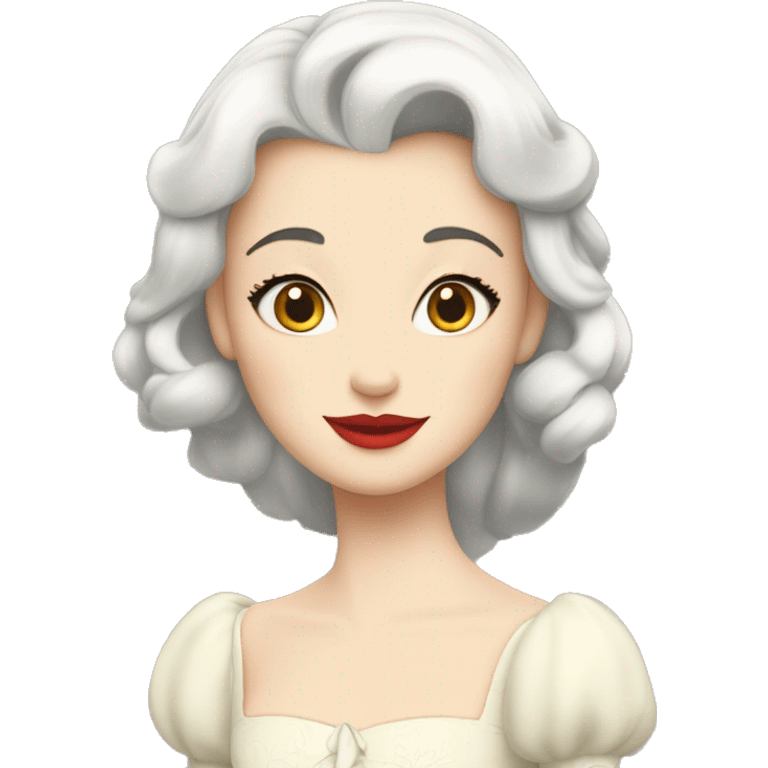 Blanche neige emoji