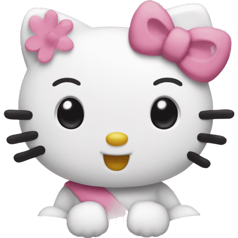 Hello kitty emoji