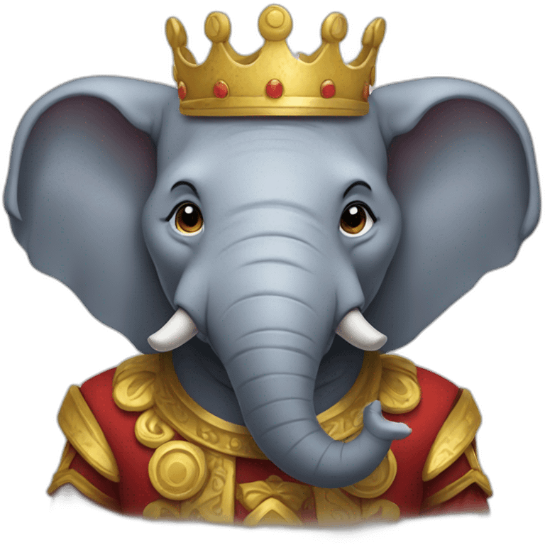 kevin the elephant king emoji