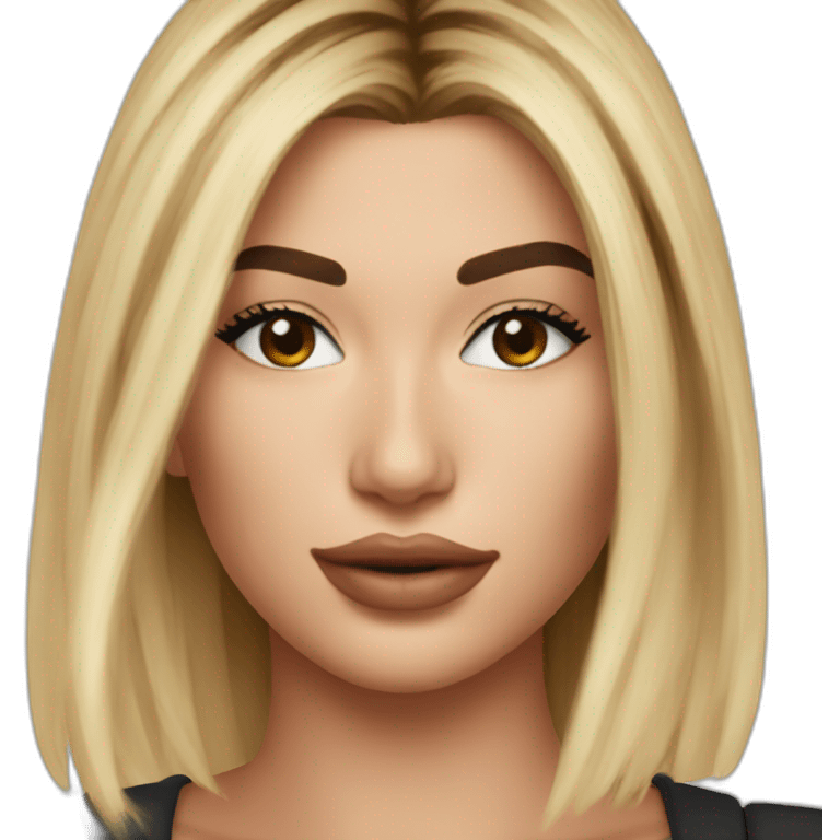 Hailey baldwin emoji