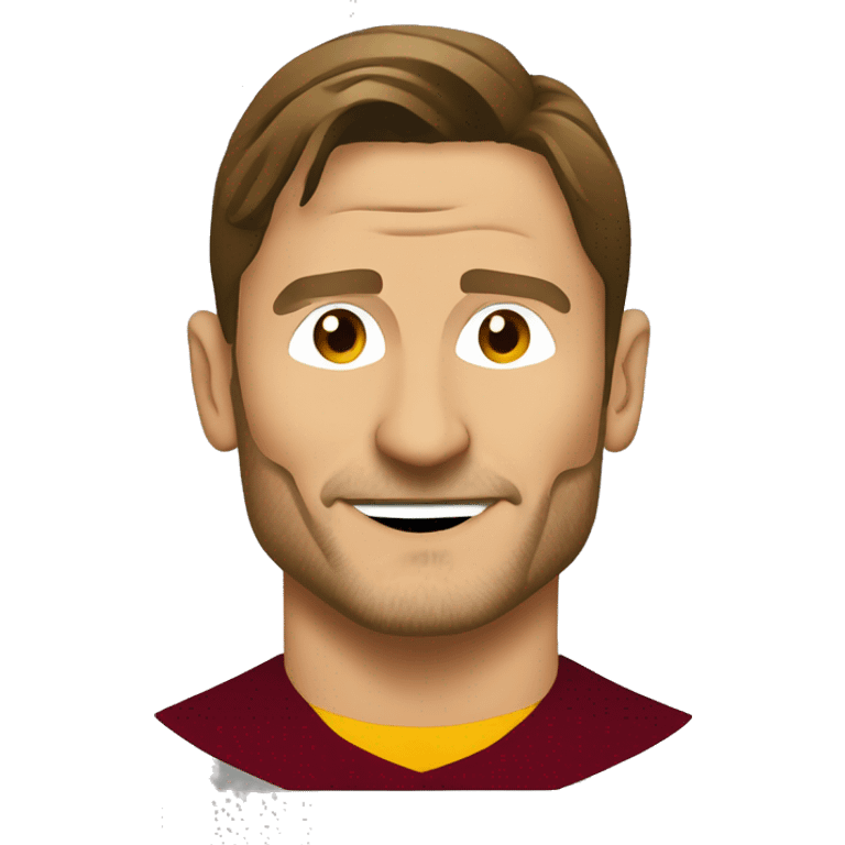 Francesco Totti che balla emoji