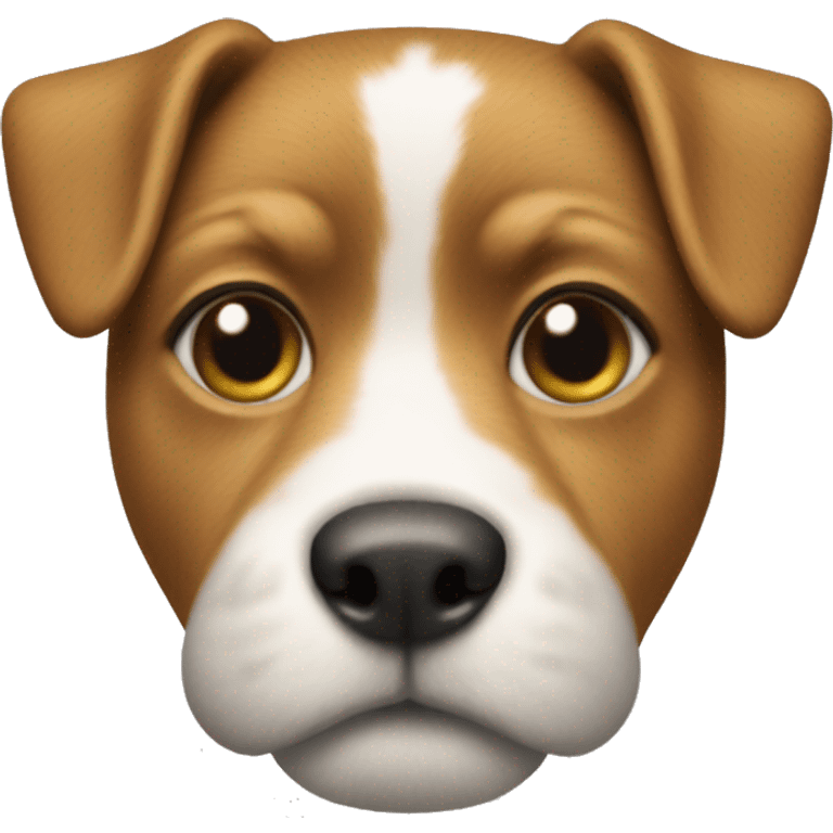 Dog shaped to a questonmark emoji