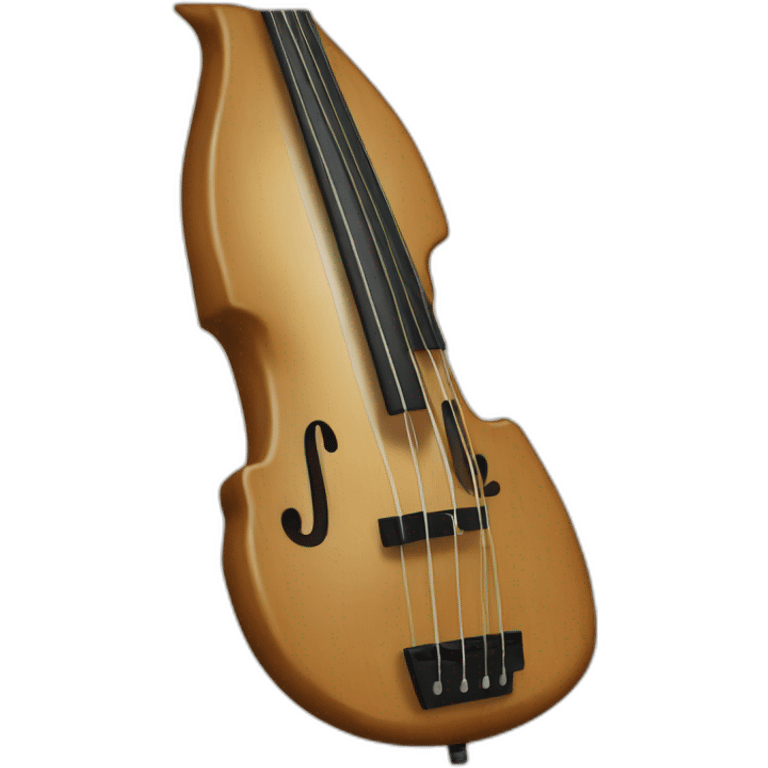 Erlandskian Bass Ktra String alto  Instrument Ethnic emoji