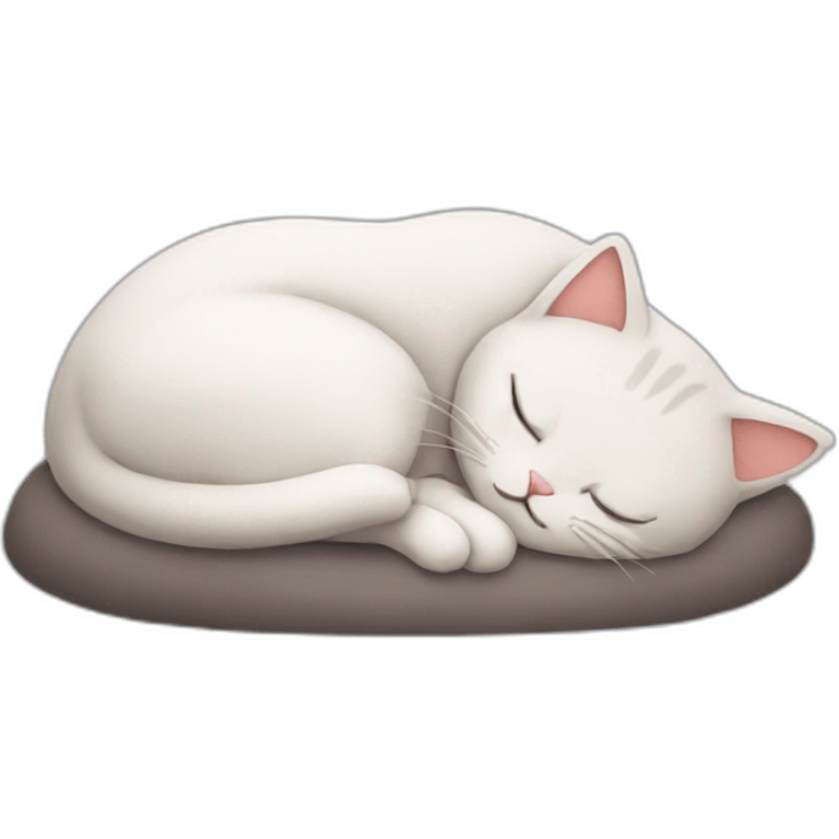 Cat sleep emoji