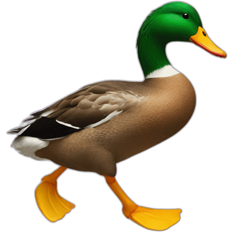 Dancing duck emoji