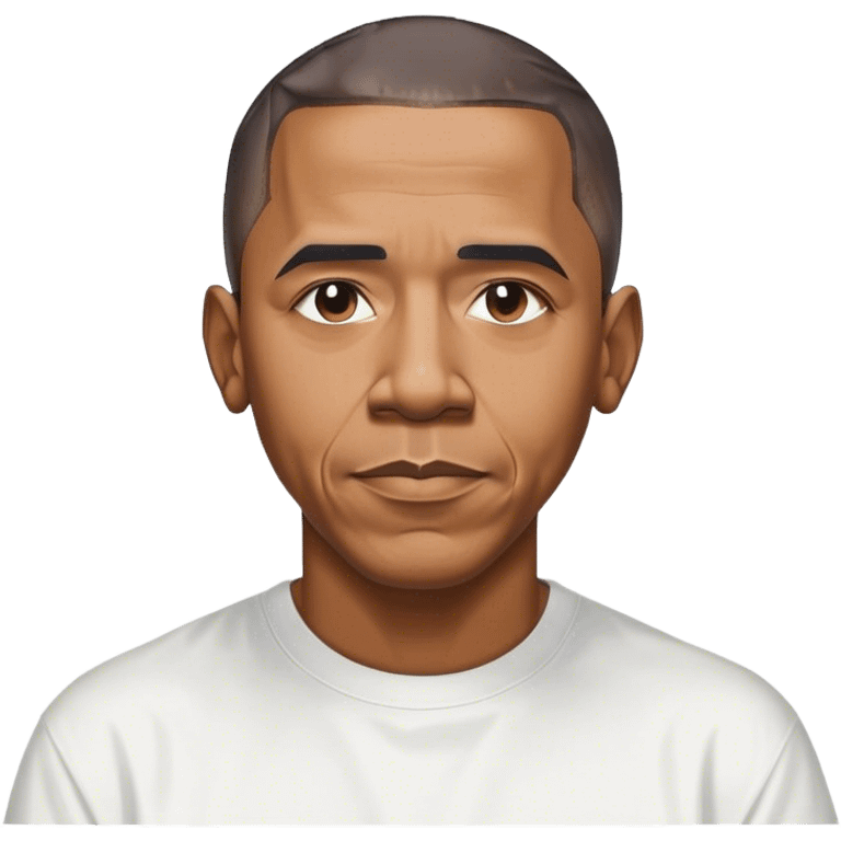 Barack Obama wear supreme Tshirt  emoji