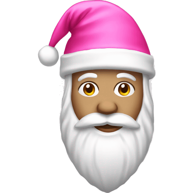 pink santa hat emoji