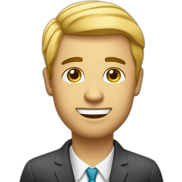 Typical sales manager emoji