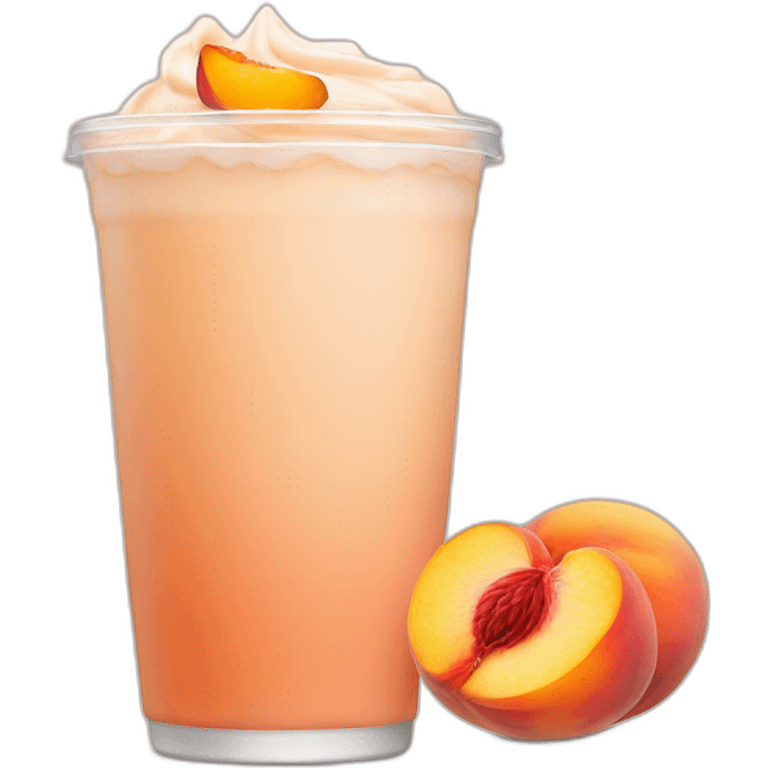 peach-milk-tea emoji