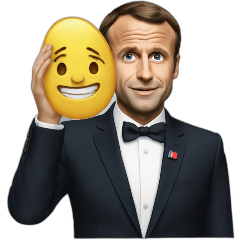 Emmanuel macron emoji