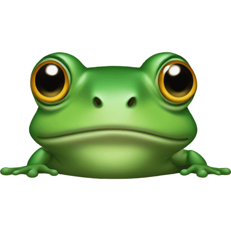 frog with X on  top emoji