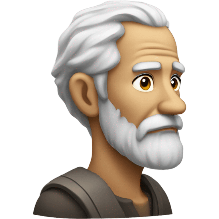 old man with beard gaze emoji