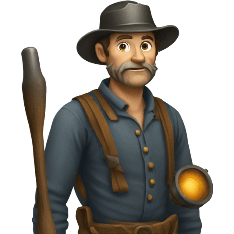 1800s miner emoji