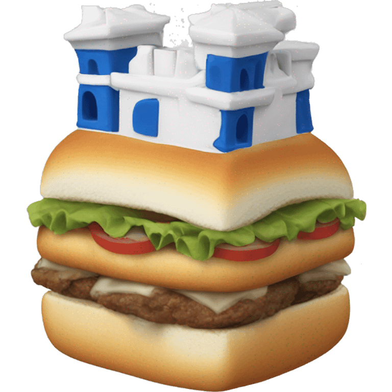 white castle slider emoji