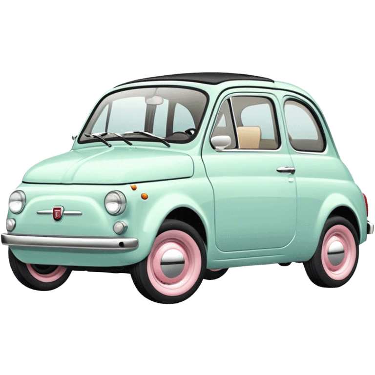 Fiat 500 Pastel  emoji