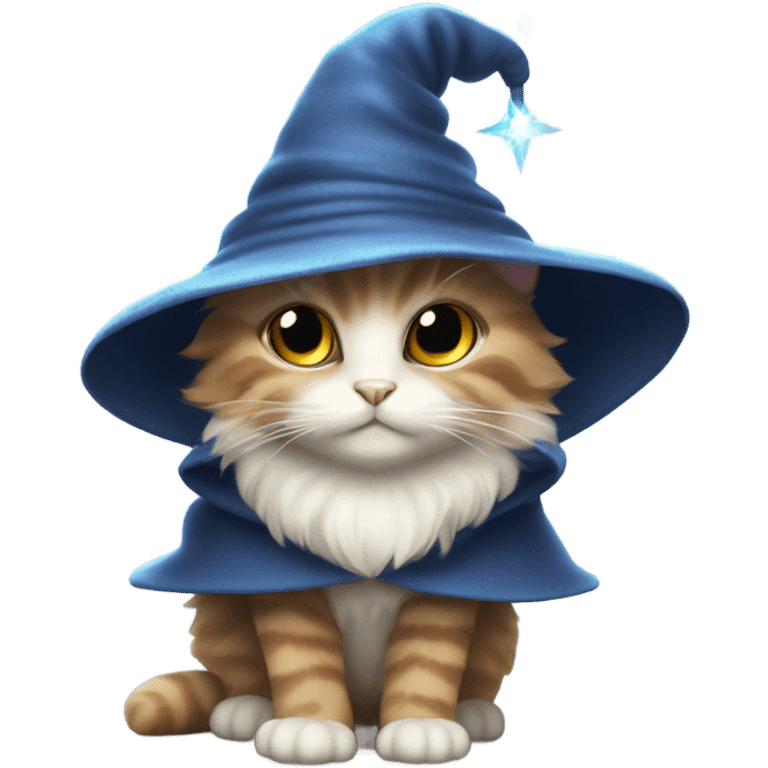 Wizard kitty emoji