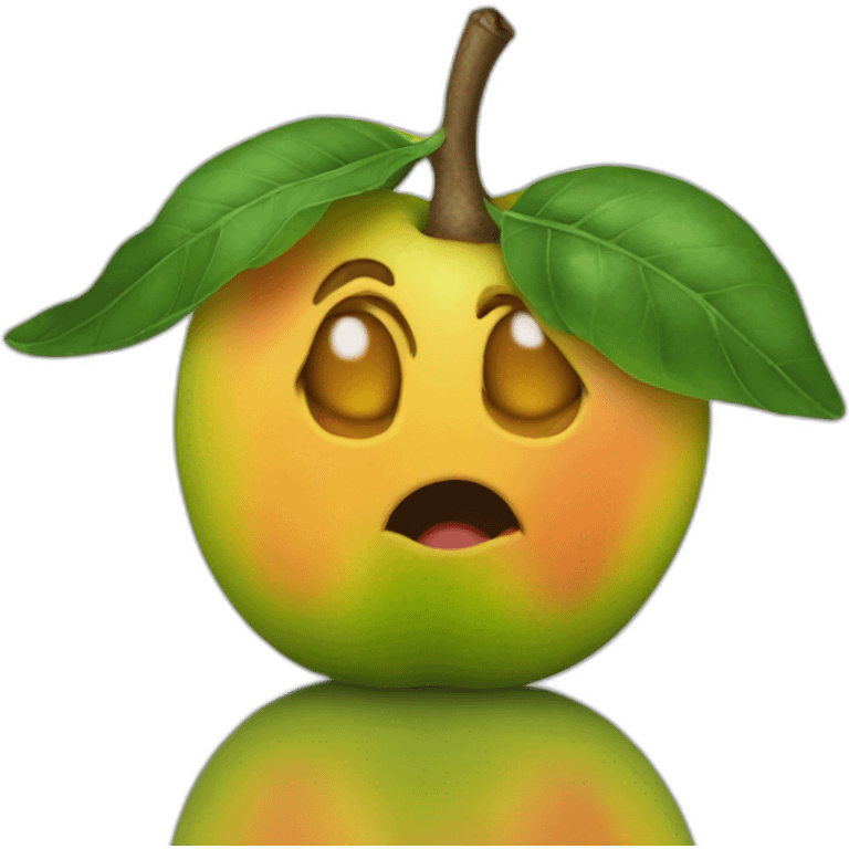 Mutant mango emoji