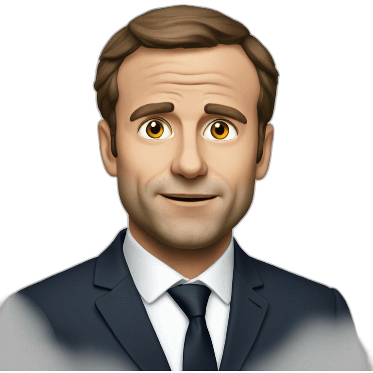 Macron-idiot emoji