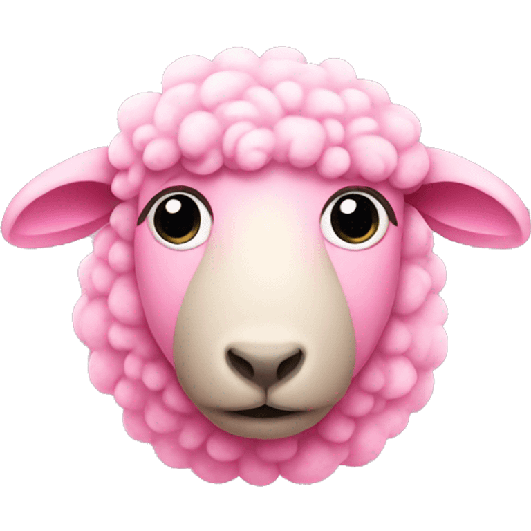 pink sheep emoji