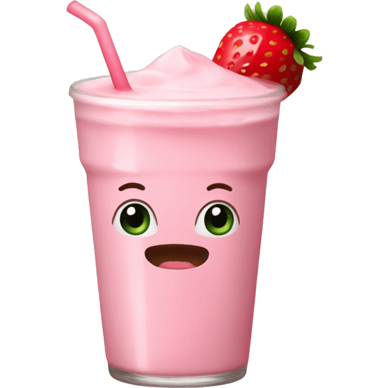 strawberry milk emoji