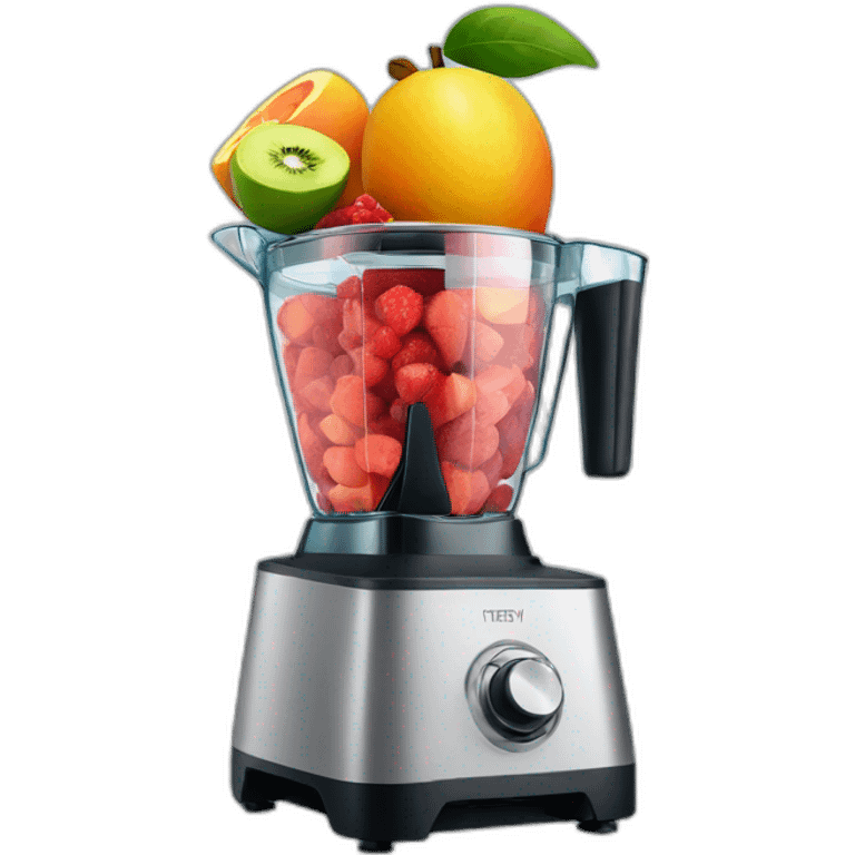 Fruit in a blender emoji