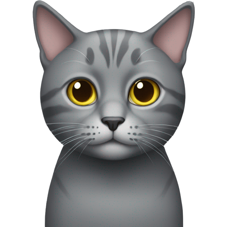 Grey Cat emoji