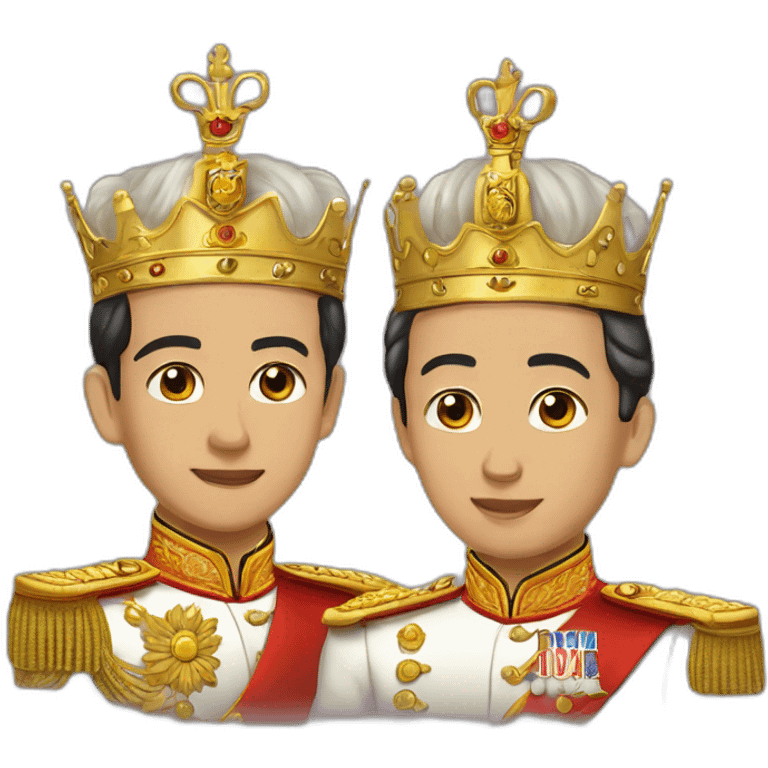 King rama vi and v emoji