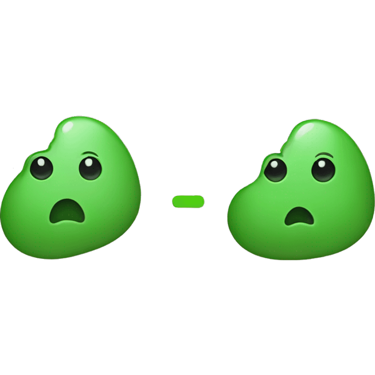 Left half poo emoji, right half green tick emoji emoji