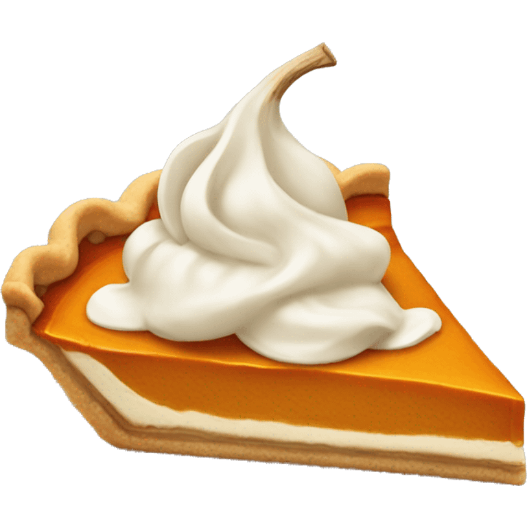 Pumpkin pie  emoji