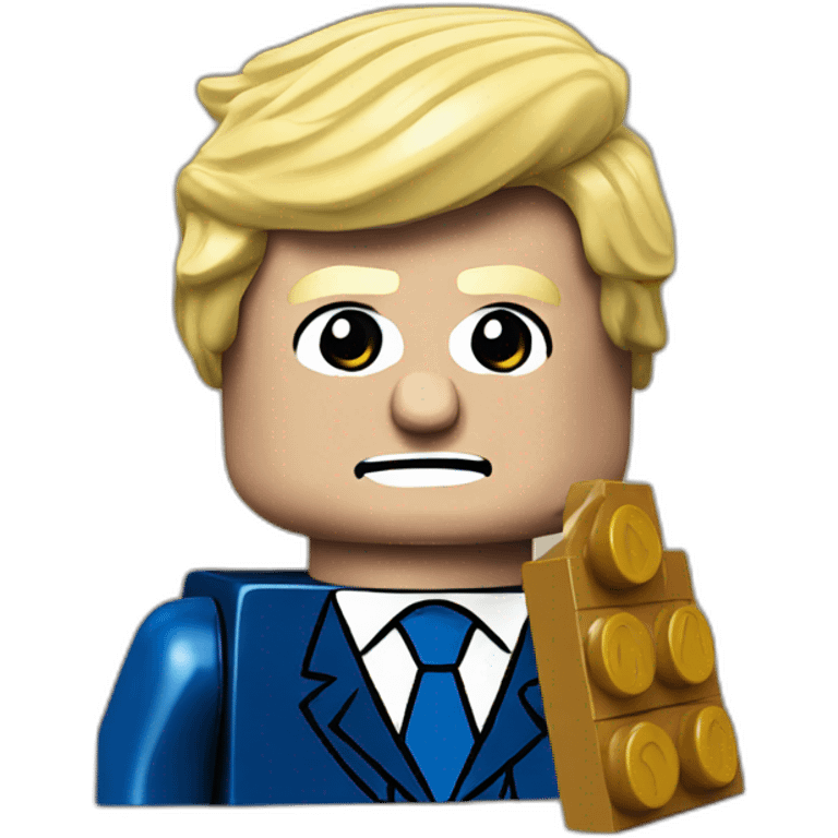 Lego trump emoji