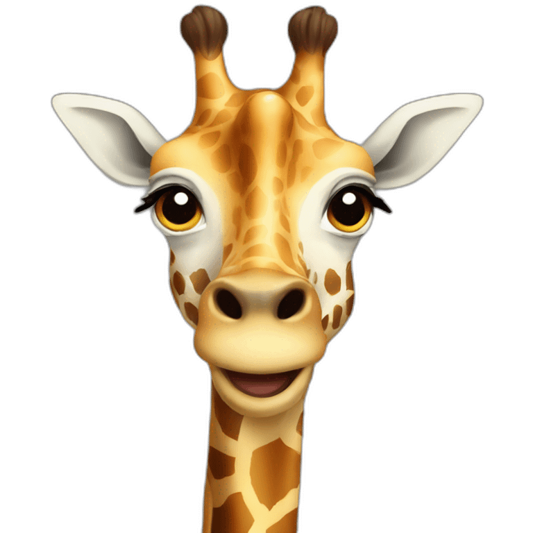 giraffe surprised emoji