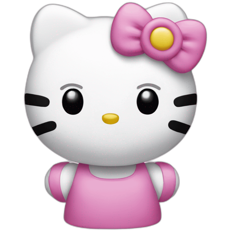 Hello kitty emoji