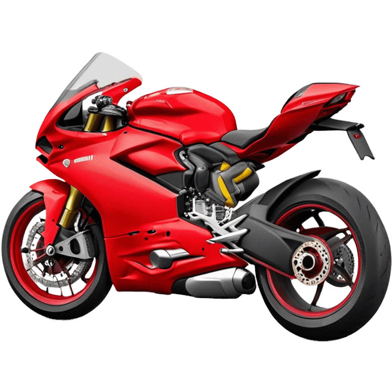 Ducati Panigale (Sportbike) - Ducati Panigale V4 (Model Year: 2022) (Iconic colour: Red) emoji