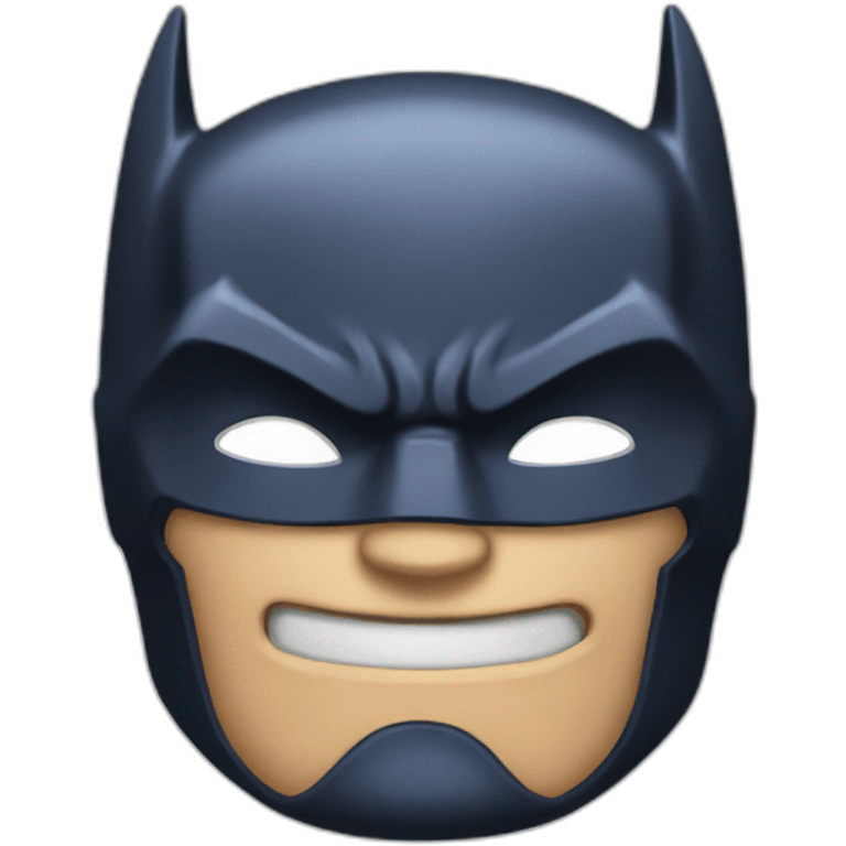 Batman logo emoji