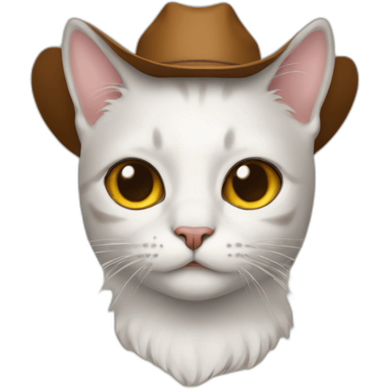 cat with cowboy boots emoji