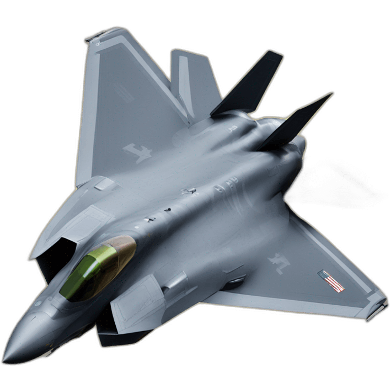 F-35B Lightning II stealth fighter jet emoji